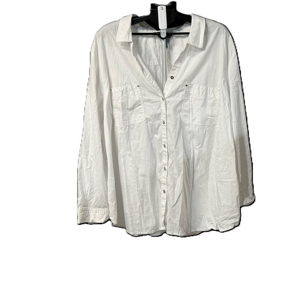 NWOT Women's Plus Size Catherine's Button Down Shirt - 4X